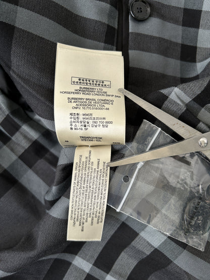 Burberry black trench coat