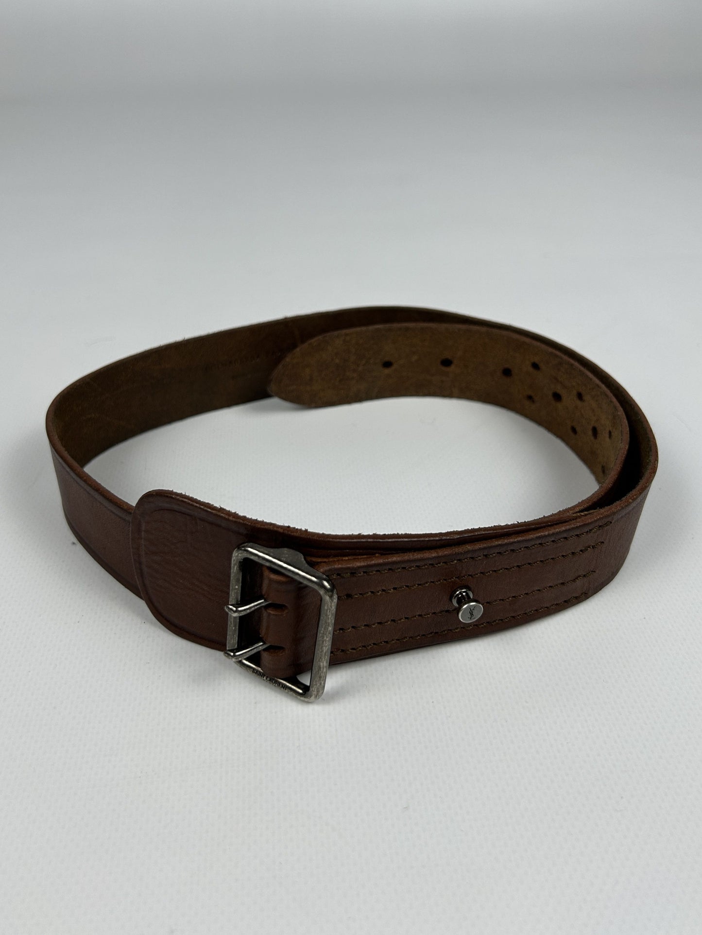 Saint Laurent leather belt