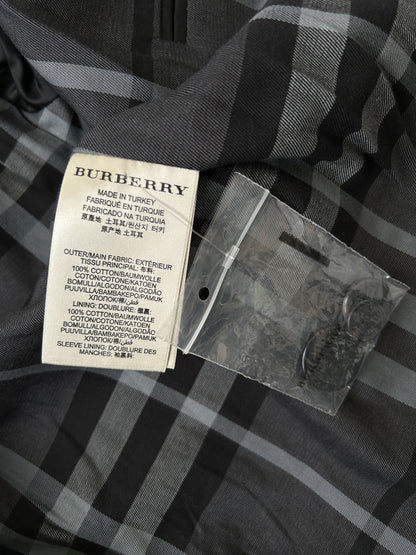 Burberry black trench coat