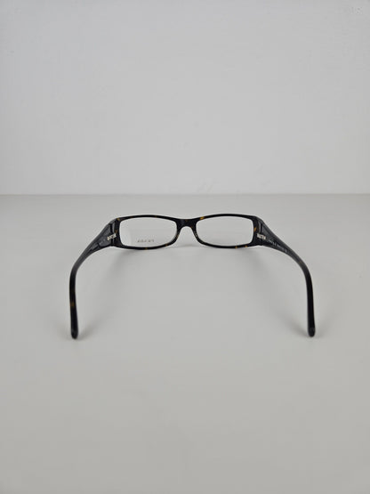 Vintage y2k prada star studded office siren glasses