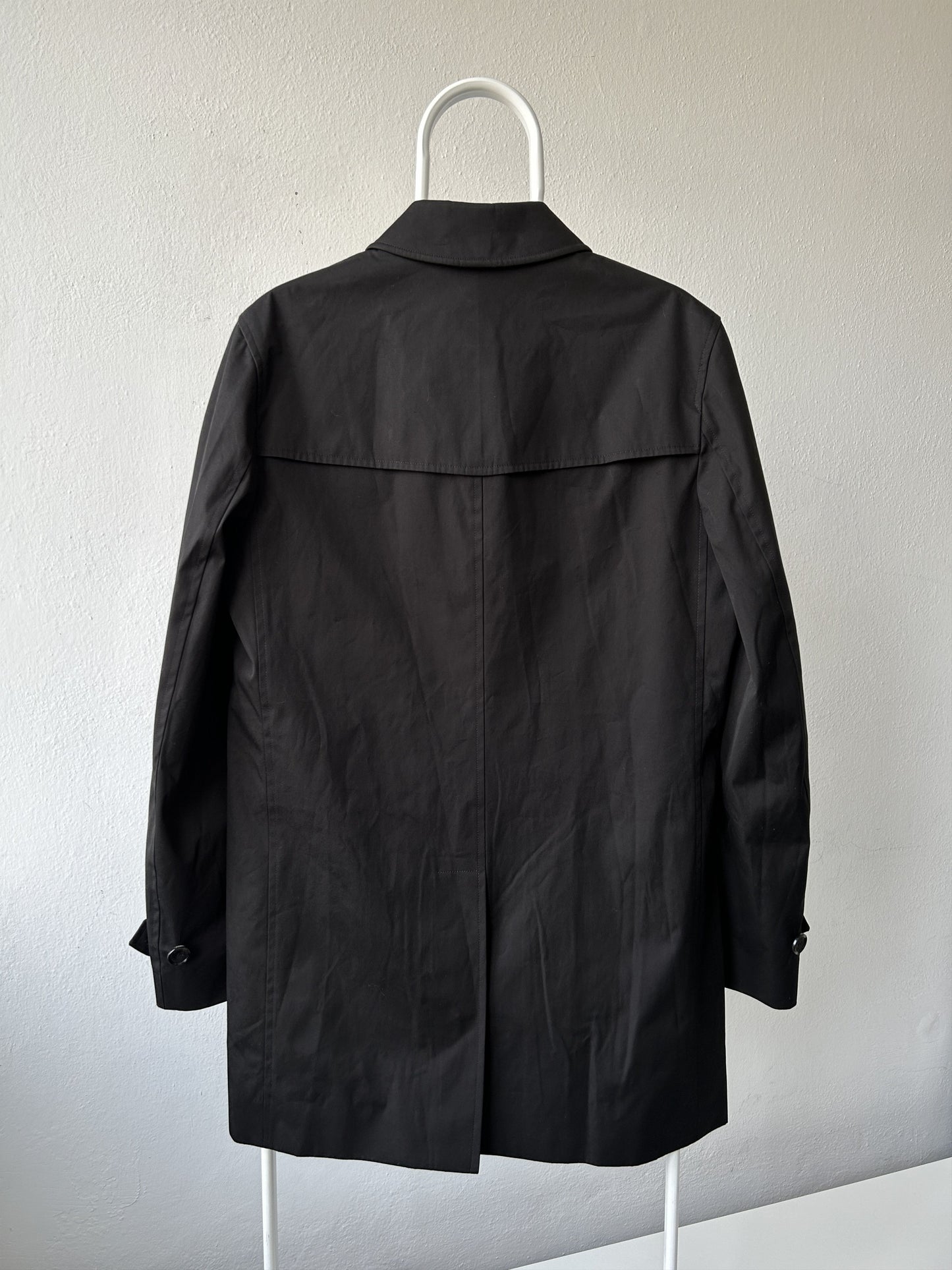 Burberry black trench coat