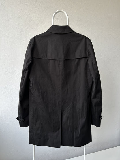 Burberry black trench coat