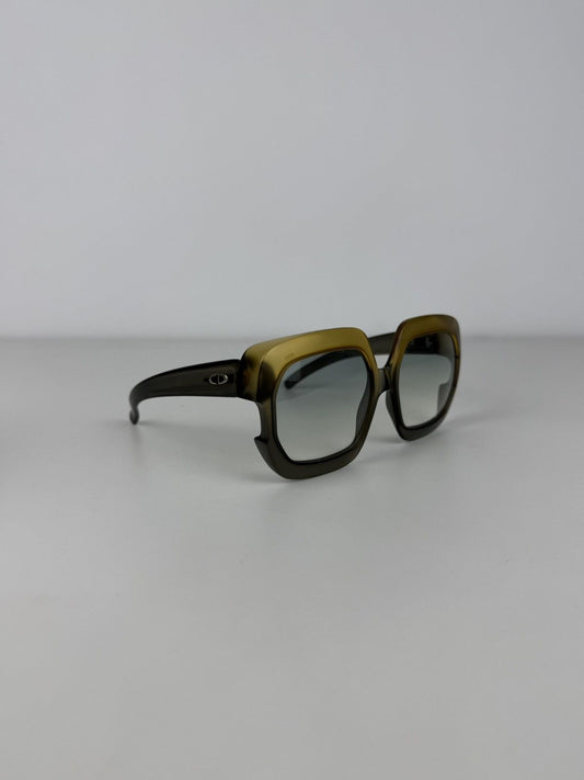 Vintage 70s Dior 2002 optyl oversized sunglasses