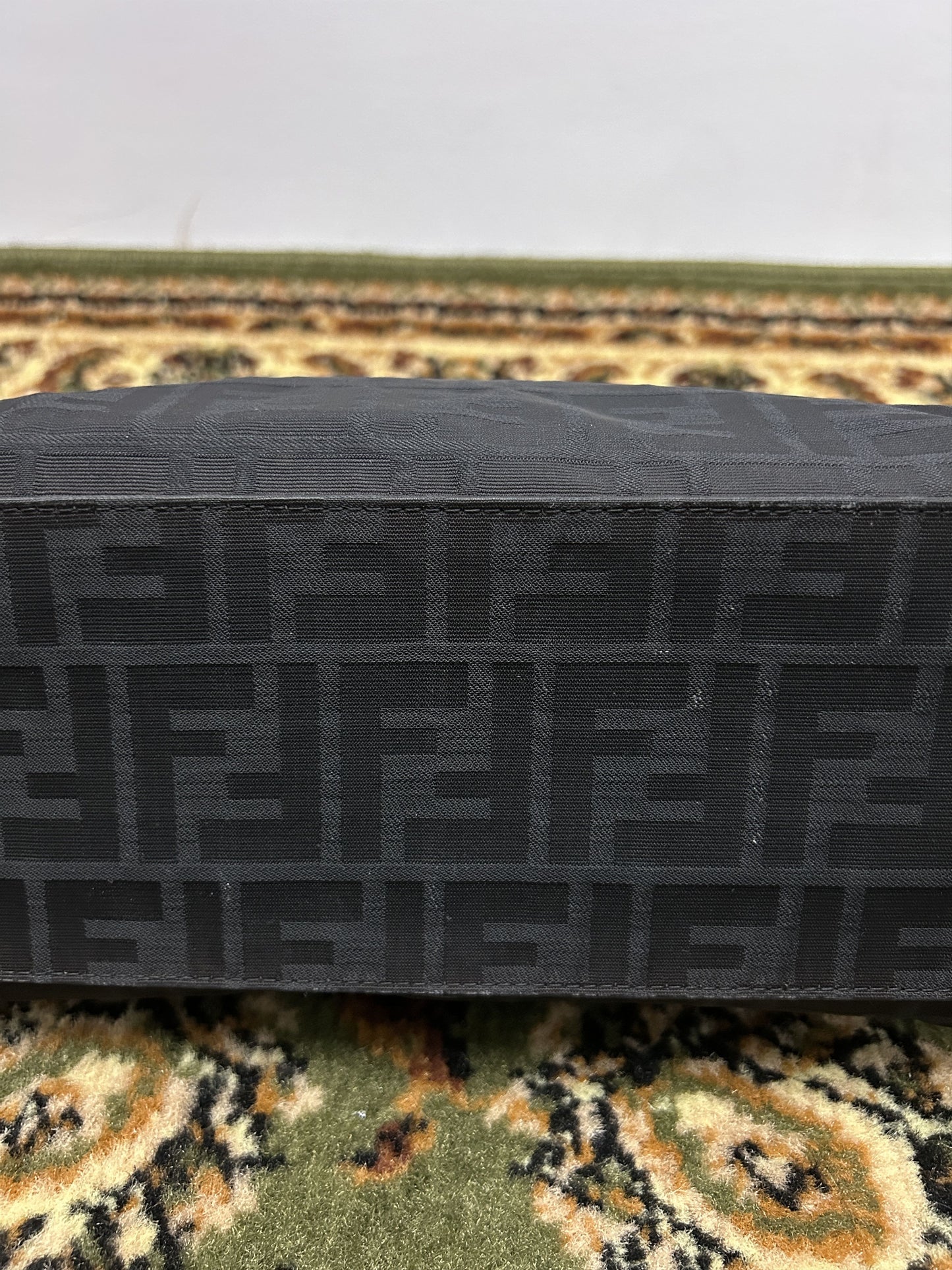 Vintage y2k fendi ff zucchino monogram tote bag