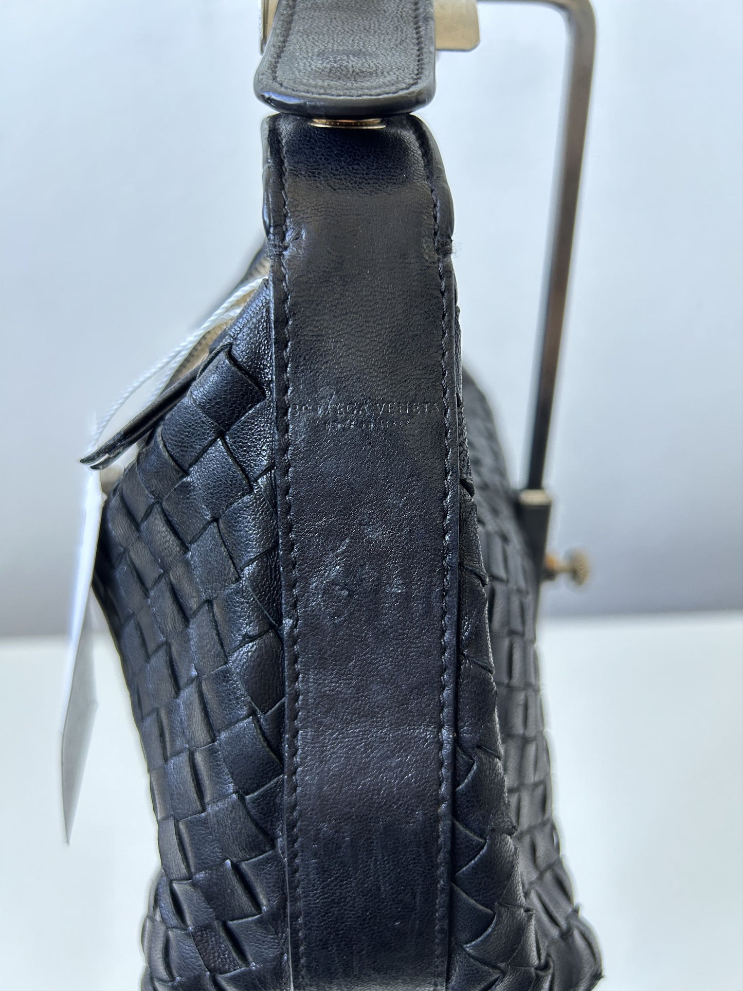 Bottega veneta intrecciato mini hobo bag