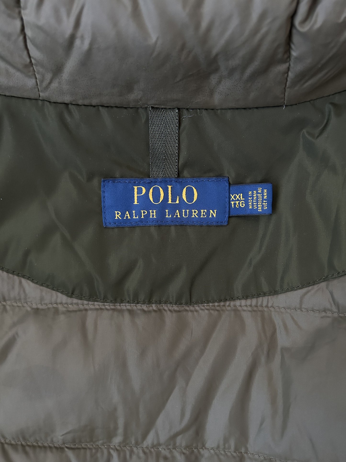 Ralph lauren hooded light puffer jacket