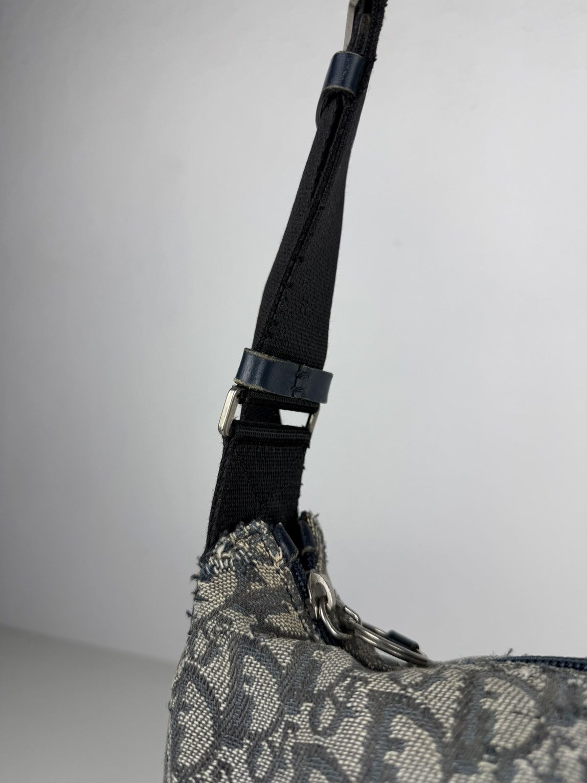 Vintage y2k dior trotter monogram canvas messenger bag
