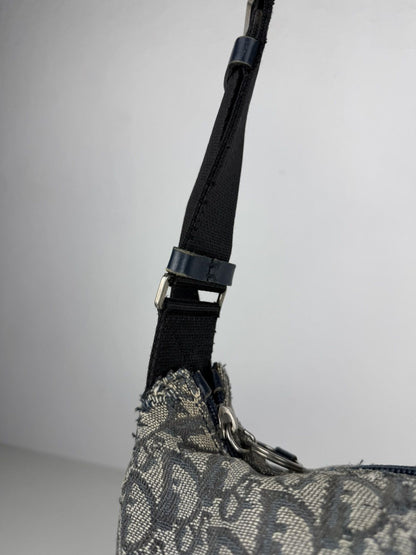 Vintage y2k dior trotter monogram canvas messenger bag