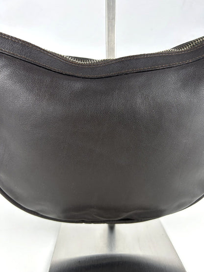 Vintage Gucci leather shoulder bag