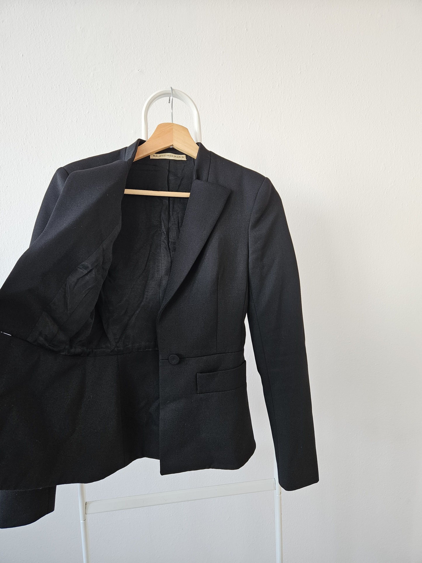 2009 Balenciaga blazer with padded shoulders