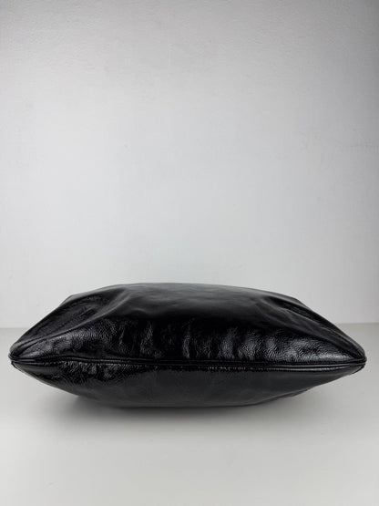 AW2007 Yves Saint Laurent Rive Gauche sac metropolis patent leather tote bag