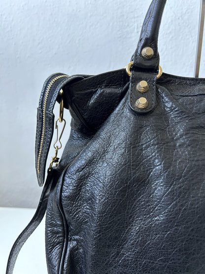 Balenciaga giant hardware city velo bag