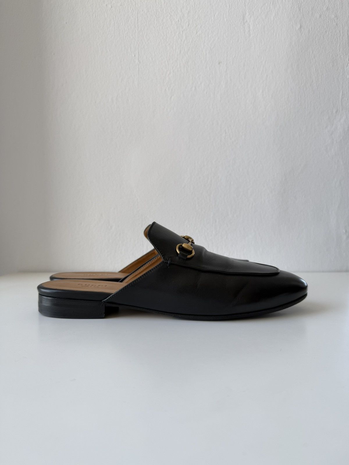 Gucci princetown horsebit slip on loafers