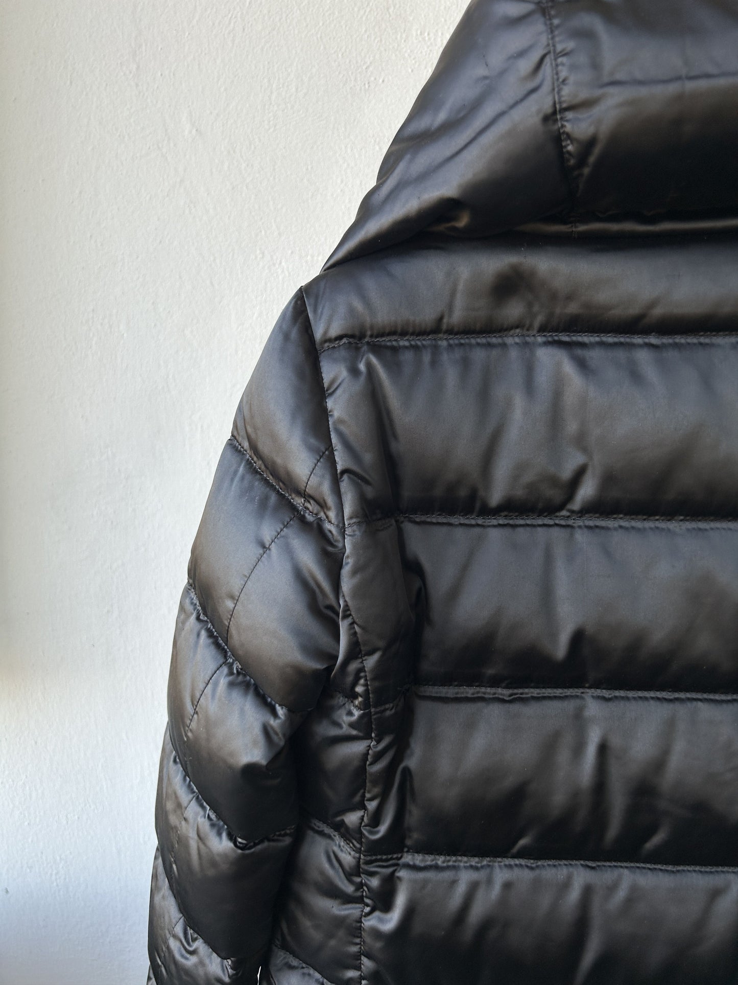 AW2010 Prada sport triangle logo puffer jacket