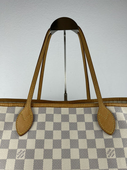 Louis Vuitton damier azur neverfull gm tote bag