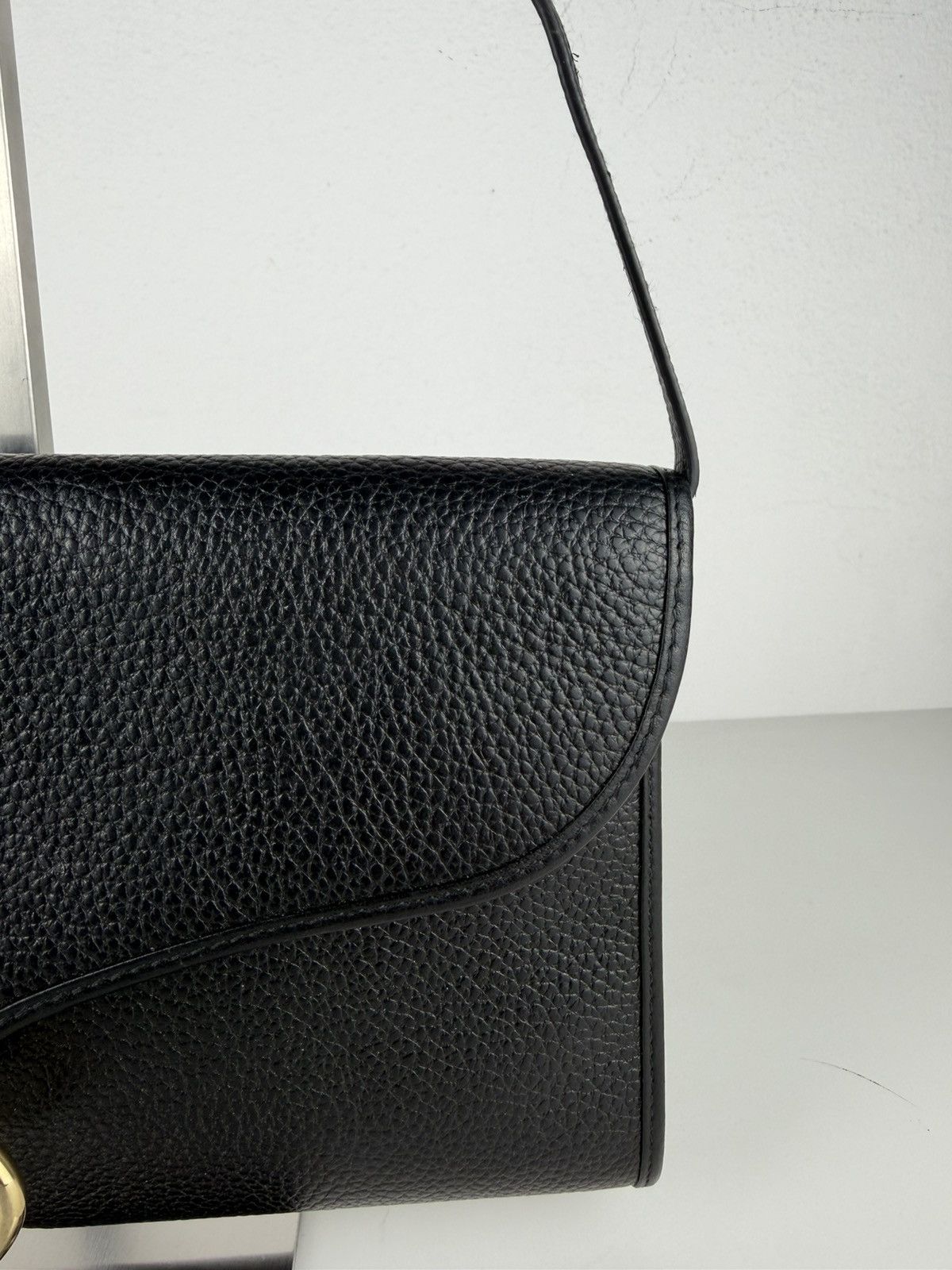 Vintage 80s Dior leather shoulder/ crossbody bag