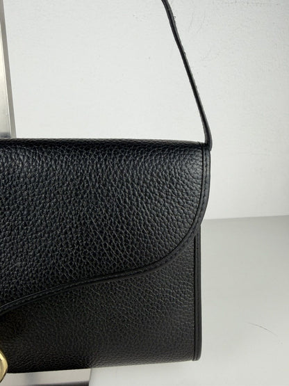 Vintage 80s Dior leather shoulder/ crossbody bag