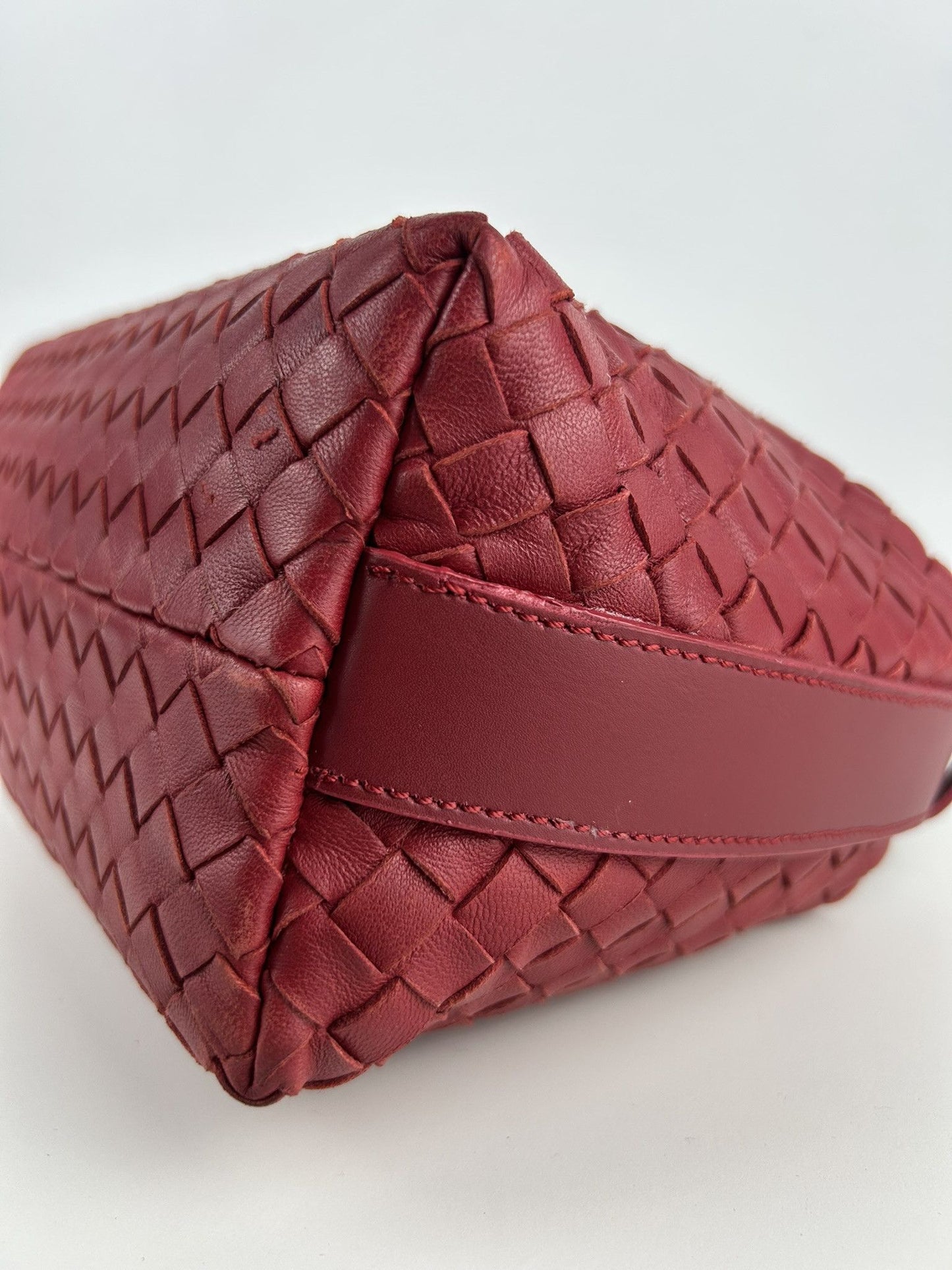 2007 Bottega Veneta intrecciato mini hobo handbag