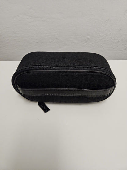 Y2k Dior trotter oblique monogram canvas toiletry bag/ pouch