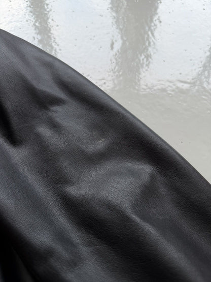 Vintage leather biker jacket