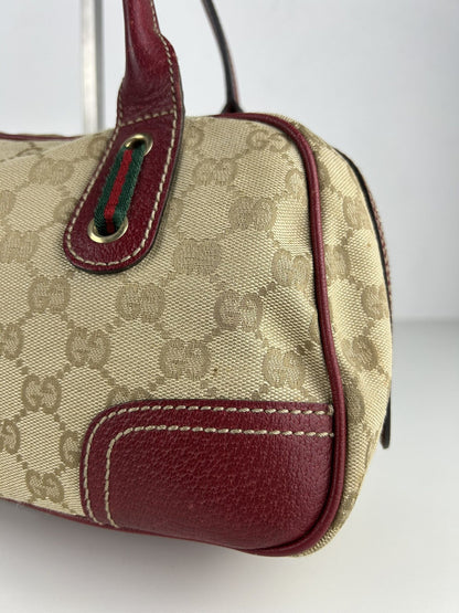 Gucci GG monogram princy mini bowling bag