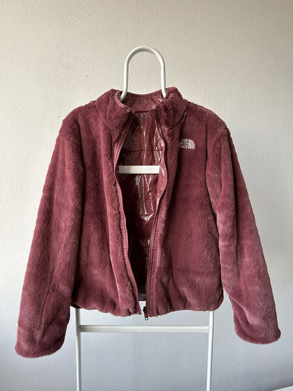 The north face reversible sherpa fleece jacket