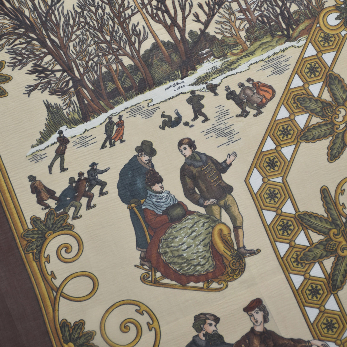 Hermes carre 90 Joies d'hiver