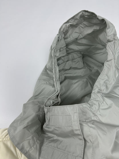 Vintage y2k archive Prada sport red tab hooded puffer vest