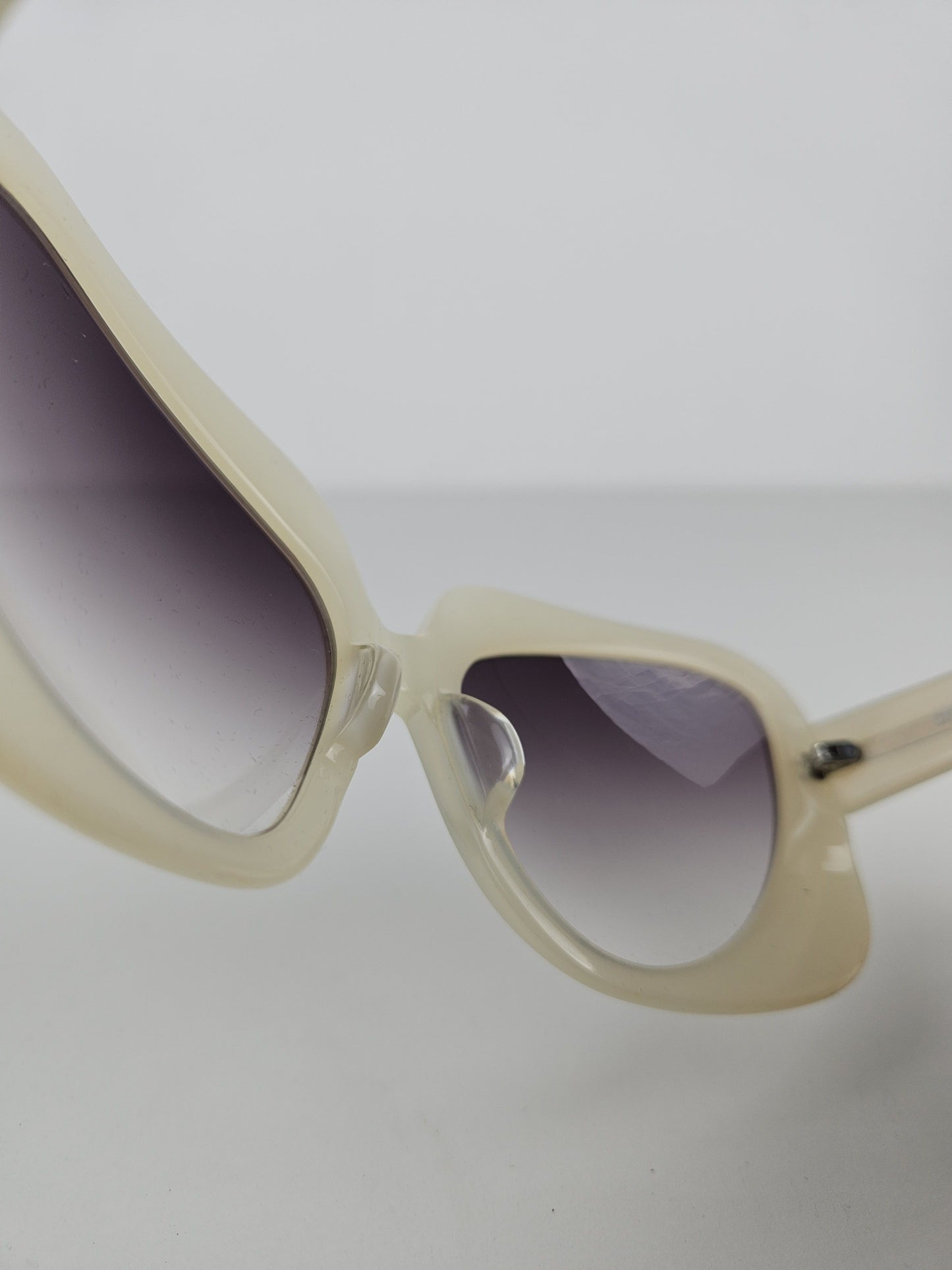 Hussein Chalayan 75-HC02 oversized space age sunglasses