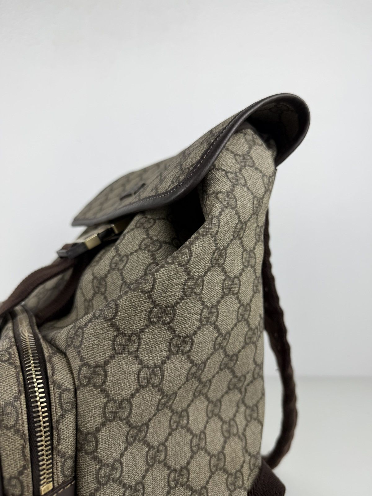Gucci GG supreme canvas monogram backpack
