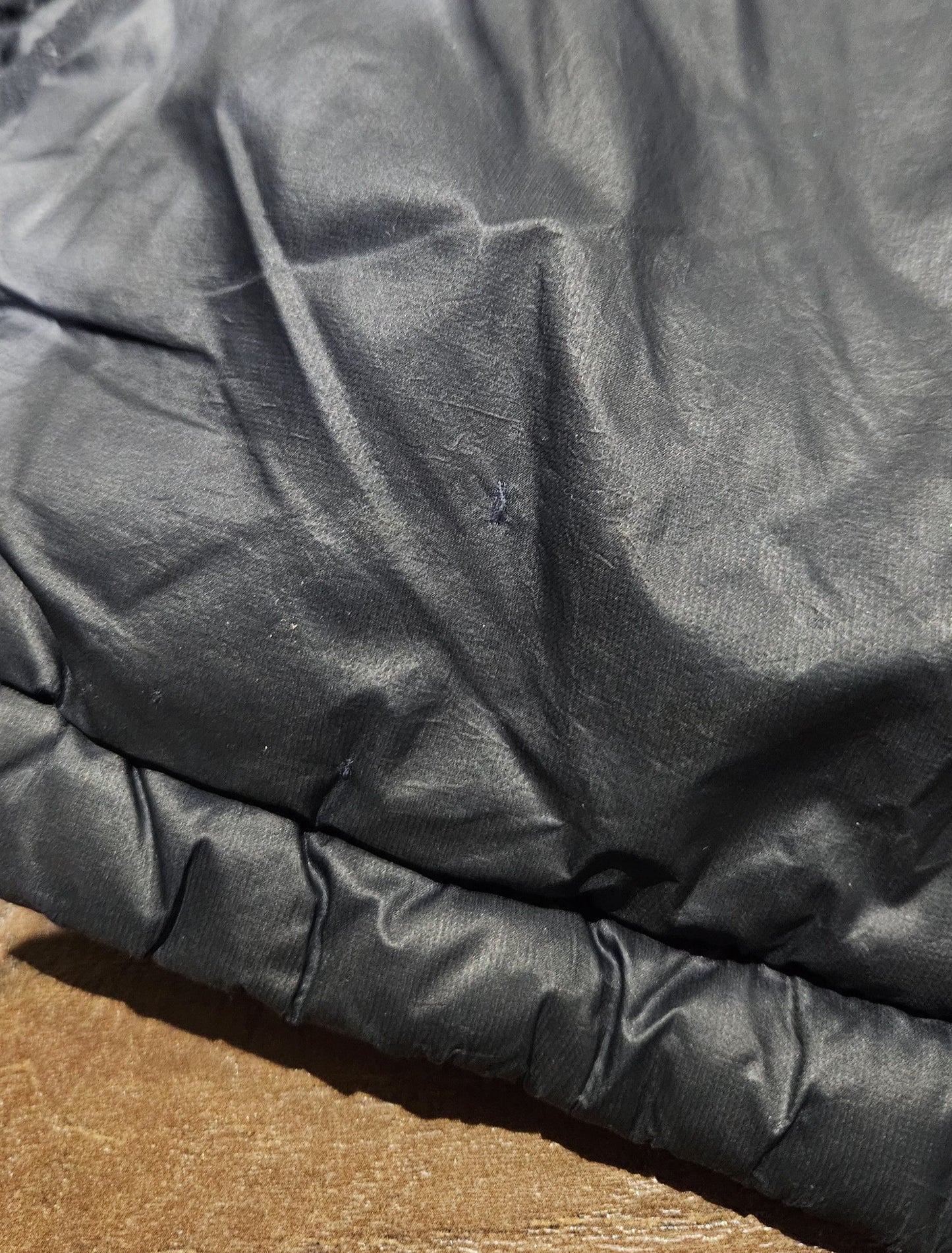 Stone Island garment dyed quilted micro yarn light down jacket