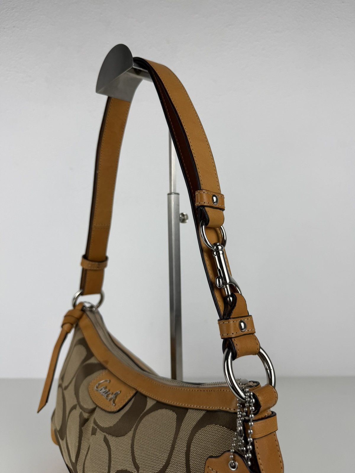 Coach signature small hobo bag