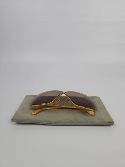 Vintage 80s Dior 2056 40 butterfly sunglasses