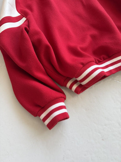 Celine Jackson C patch teddy varsity jacket