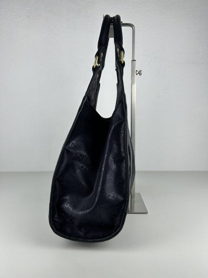 Gucci Jackie gg monogram coated canvas handbag