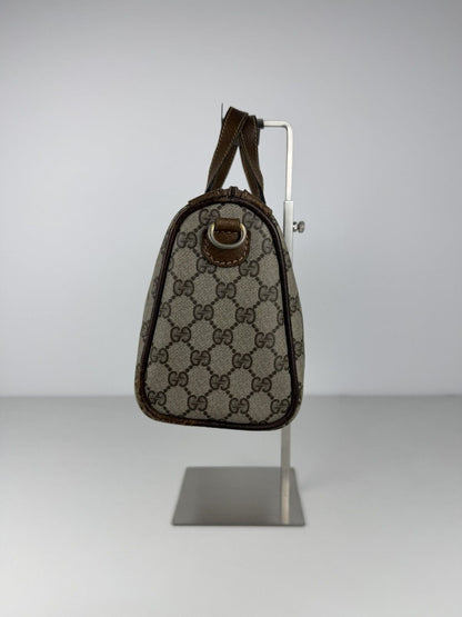 Vintage 70s Gucci monogram mini boston bag