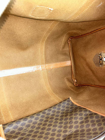 Vintage 90s Celine macadam monogram boston bag