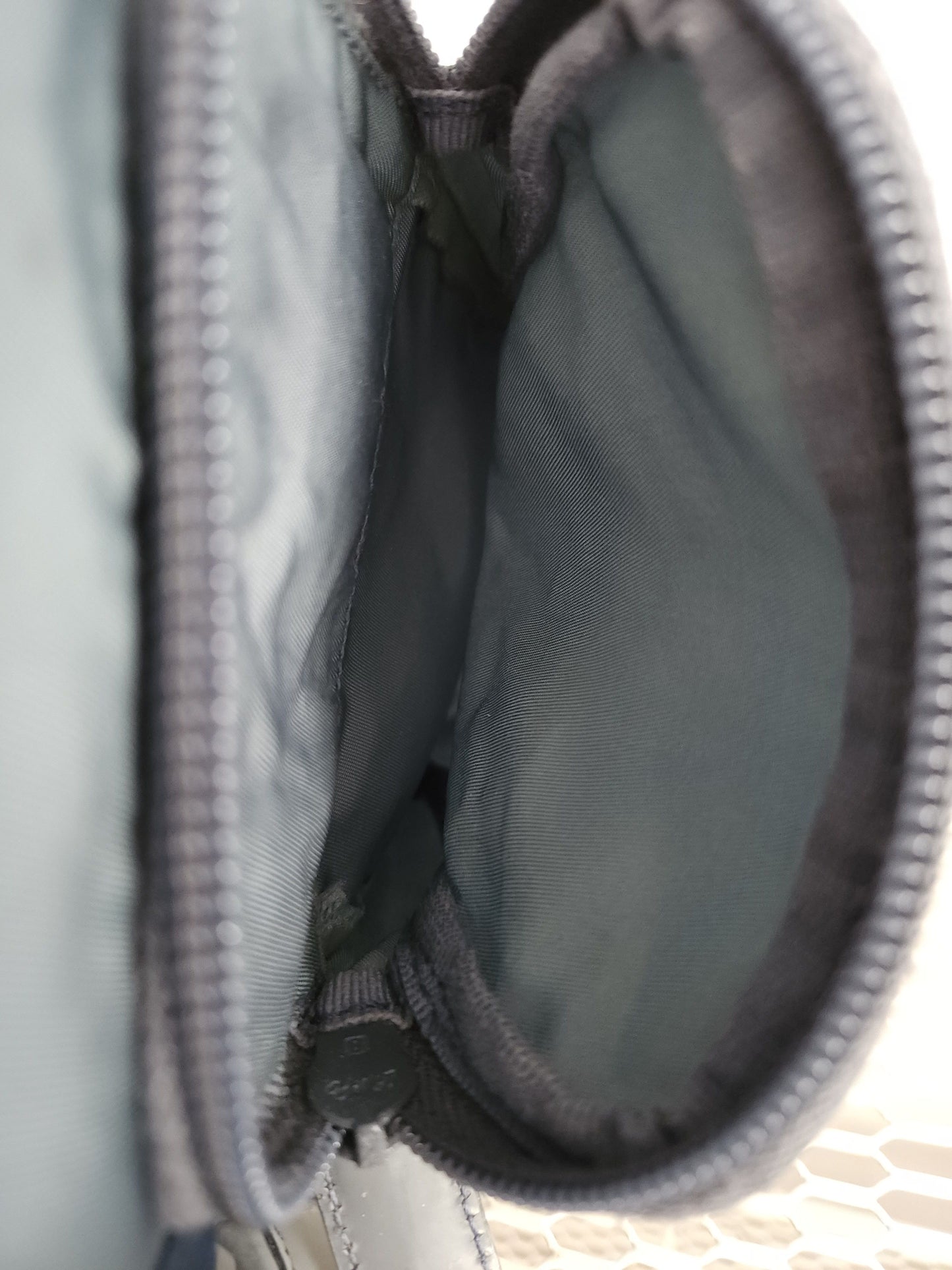 Vintage 90s Prada nylon triangle logo mini cargo backpack