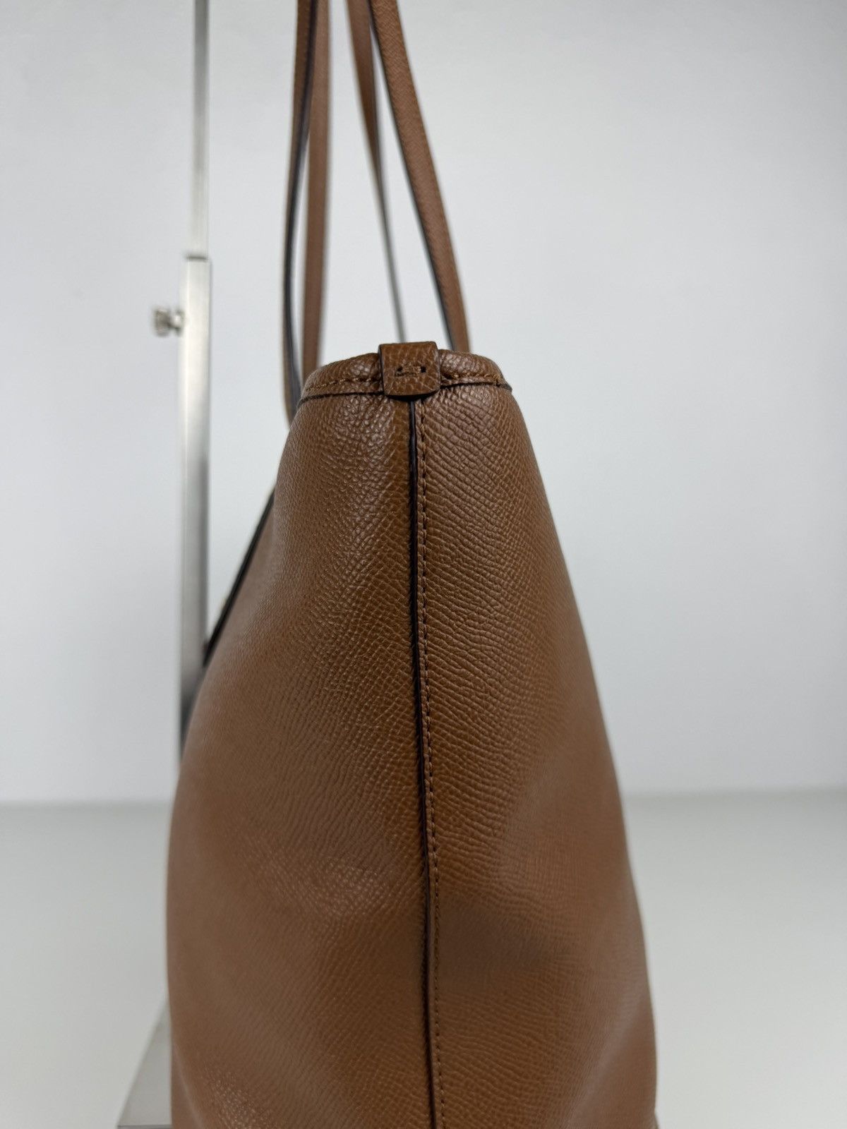 Coach crossgrain leather city tote bag