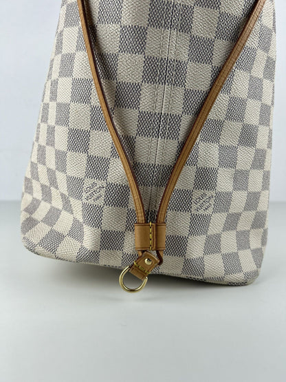Louis Vuitton damier azur neverfull gm tote bag