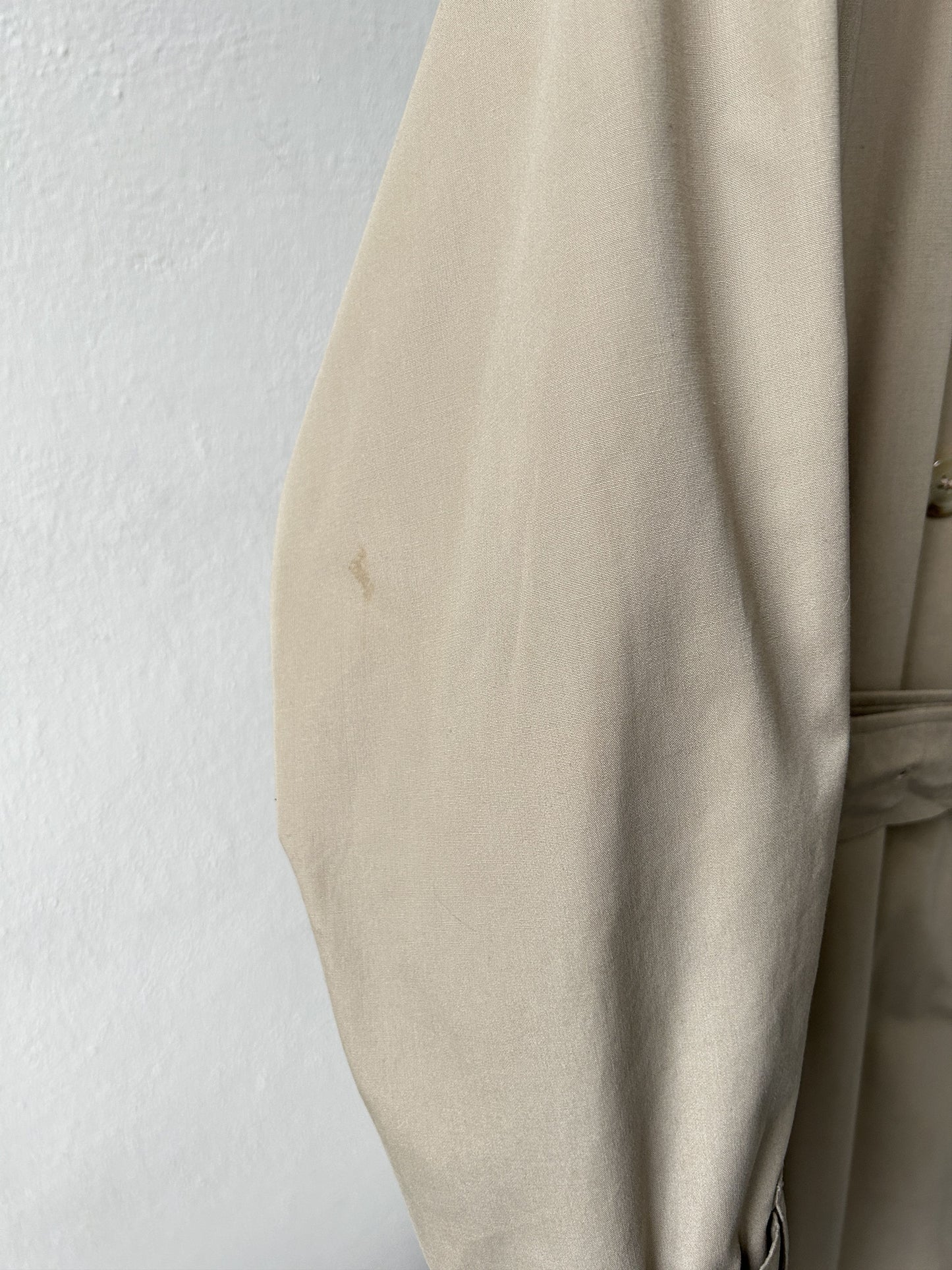 Vintage burberry nova check lined trench coat