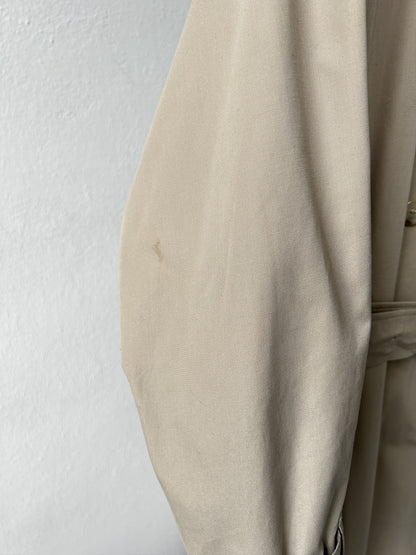 Vintage burberry nova check lined trench coat