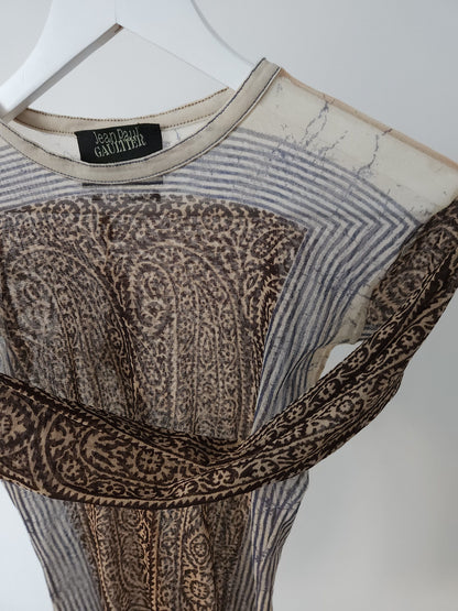 RARE archive Jean Paul Gaultier mesh top