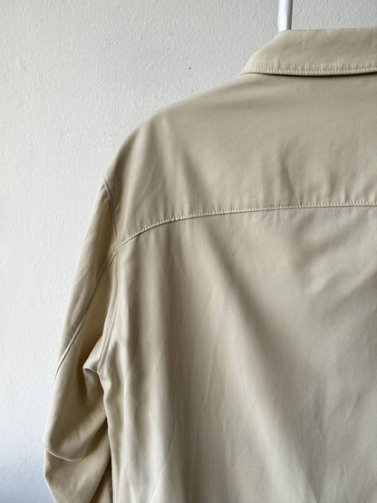 Loro piana light cotton and silk overcoat