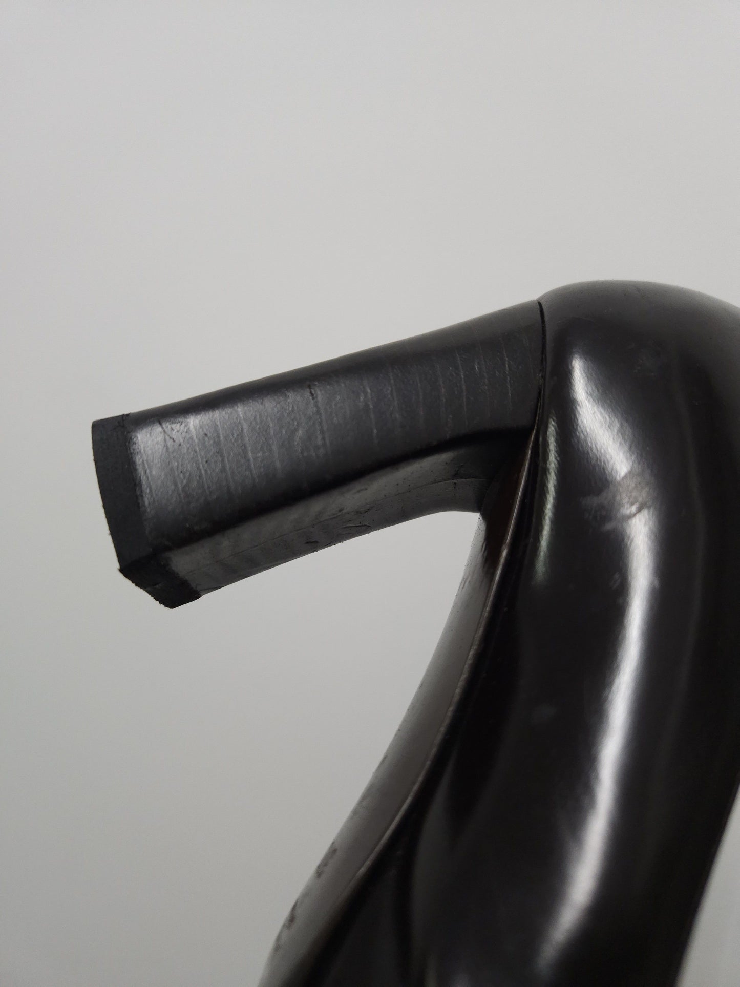 Archive Gucci square toe block heel pumps mules