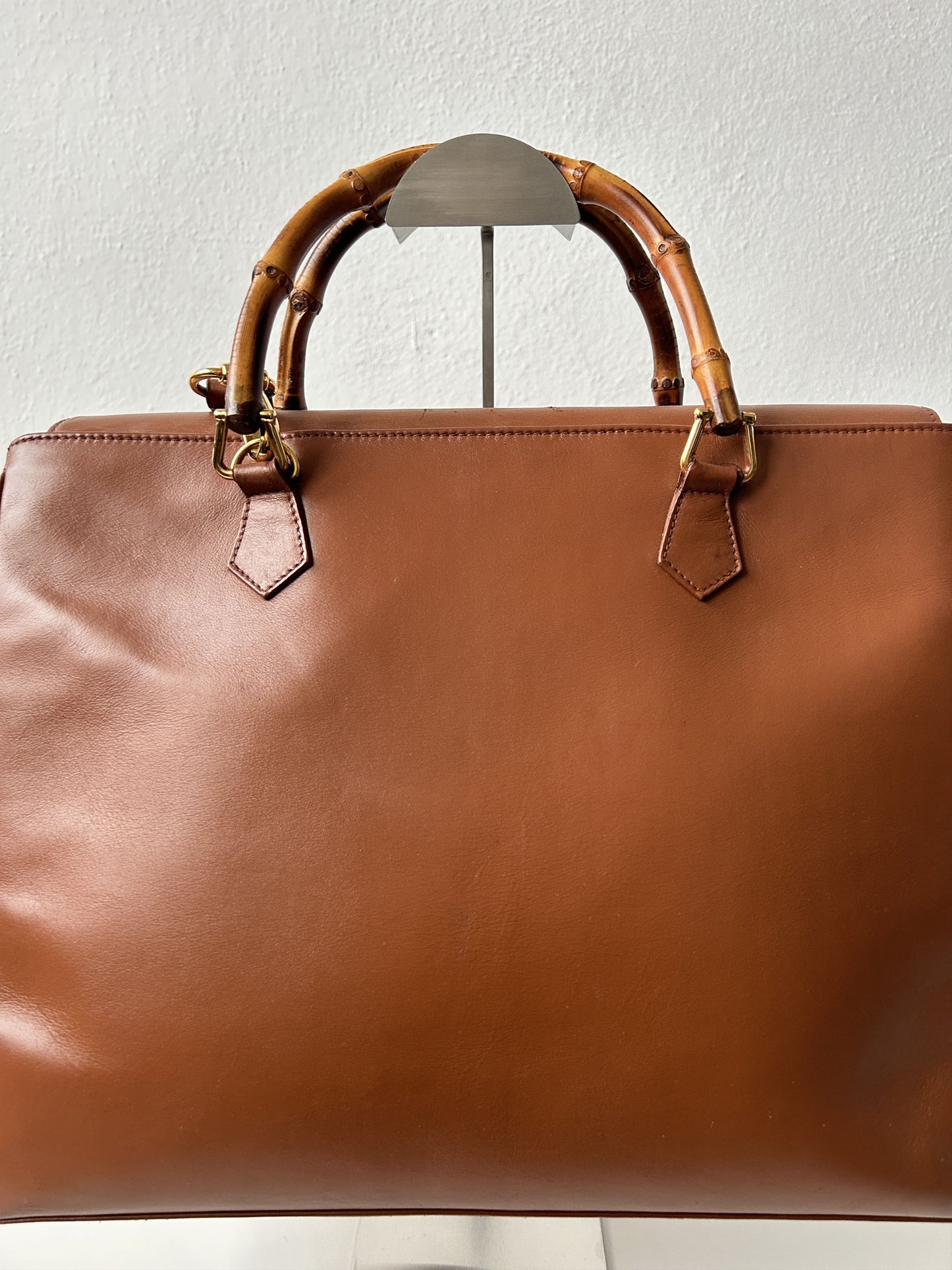 Vintage 80s gucci bamboo Diana handbag