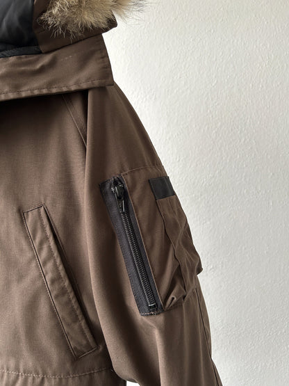 Canada goose chilliwack hooded bomber jacket