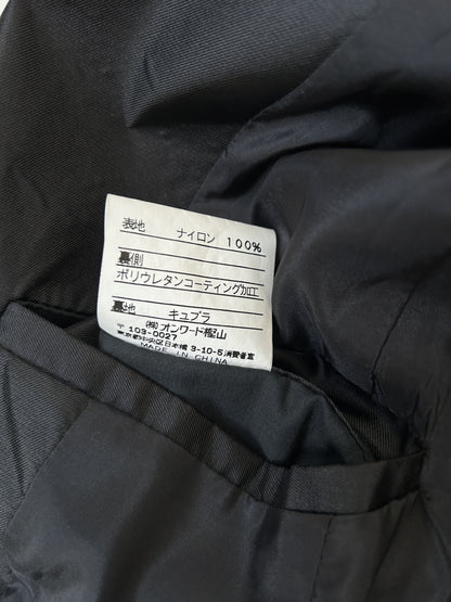 Gaultier homme objet nylon belted trench coat