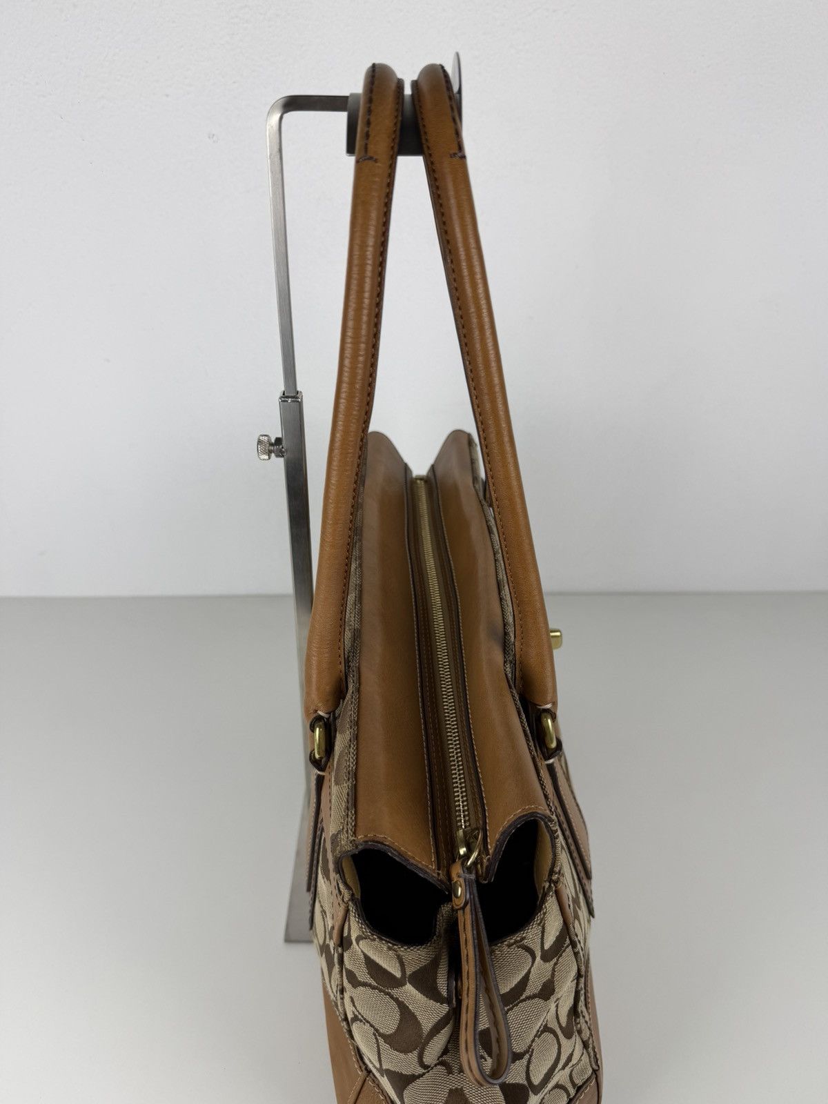 Coach signature turnlock Hamptons tote bag