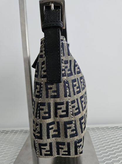 Fendi zucchino ff monogram canvas mini bag pochette